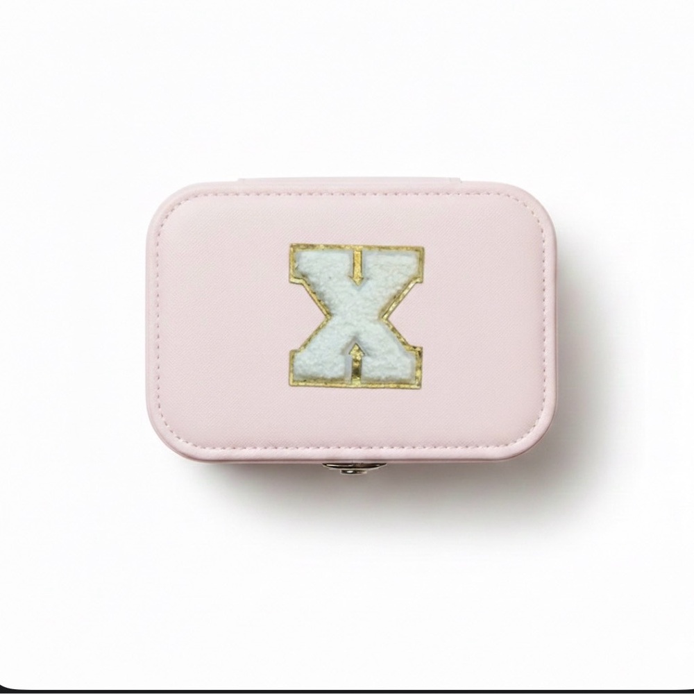Pink Travel Jewelry Box